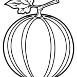 imprimer coloriage Melon Yubari gratuit