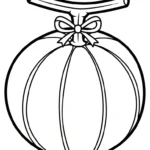 coloriage Melon Yubari à imprimer pour enfant de 9 ans