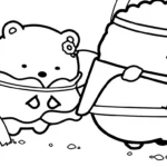 coloriage Sumikko Gurashi à imprimer gratuitement