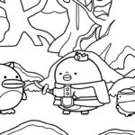 coloriage Sumikko Gurashi pour enfant
