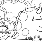 coloriage Sumikko Gurashi a imprimer gratuitement
