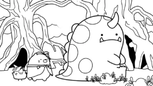 coloriage Sumikko Gurashi a imprimer gratuitement