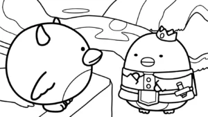 coloriage Sumikko Gurashi pour enfant de à imprimer