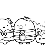 coloriage Sumikko Gurashi a dessiner et imprimer