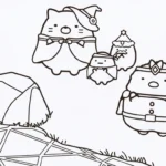 coloriage Sumikko Gurashi en ligne