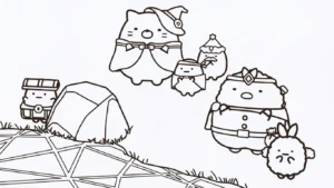 coloriage Sumikko Gurashi en ligne