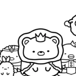 coloriage Sumikko Gurashi a imprimer gratuit