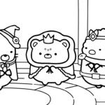 coloriage Sumikko Gurashi en ligne