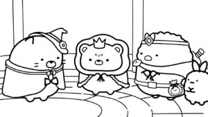 coloriage Sumikko Gurashi en ligne