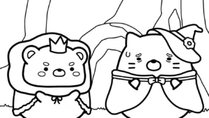 coloriage Sumikko Gurashi à imprimer gratuitement pdf