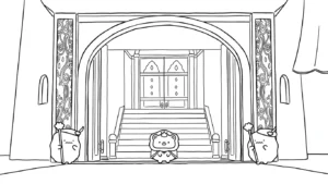 coloriage Sumikko Gurashi gratuit en ligne