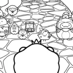 coloriage Sumikko Gurashi pour enfants