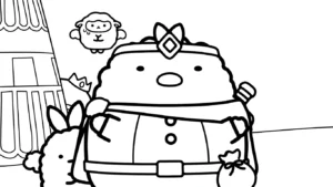 coloriage Sumikko Gurashi a imprimer gratuit