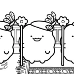 coloriage Sumikko Gurashi à imprimer a4