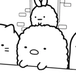 coloriage Sumikko Gurashi a imprimer gratuit