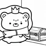 coloriage Sumikko Gurashi et decoupage a imprimer gratuit