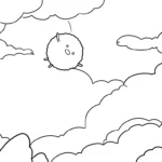 coloriage Sumikko Gurashi pour enfant gratuit