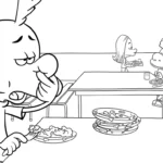 image pour coloriage Titeuf enfant