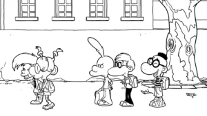 coloriage Titeuf pour enfants à imprimer