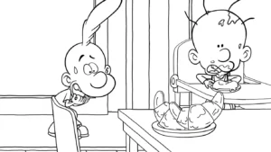 coloriage Titeuf à imprimer pdf