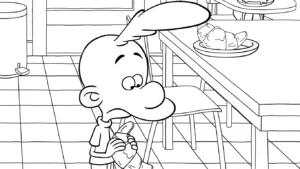 coloriage Titeuf a imprimer