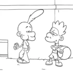 coloriage Titeuf a imprimer gratuit