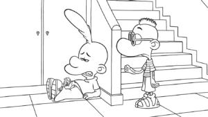 coloriage Titeuf pour bebe a imprimer
