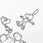coloriage Titeuf pour enfant de 2 ans