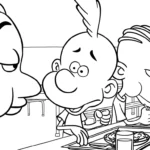 coloriage Titeuf educatif pour enfant