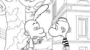 coloriage Titeuf pour enfant de 6 ans