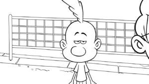 coloriage Titeuf à imprimer pour enfant de 9 ans