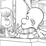 coloriage Titeuf et dessin a imprimer