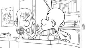 coloriage Titeuf et dessin a imprimer