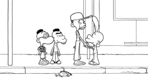 coloriage Titeuf à imprimer pour enfant de 12 ans