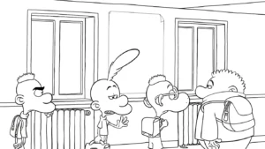 coloriage Titeuf pour primaire