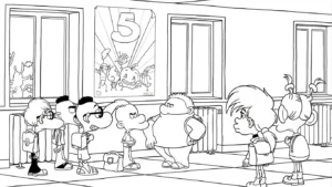 coloriage Titeuf à imprimer pdf