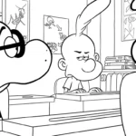 coloriage Titeuf de pour enfants