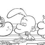 coloriage Titeuf à imprimer a4
