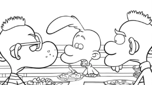 coloriage Titeuf à imprimer a4