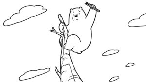 coloriage We Bare Bears pour enfant de 10 ans