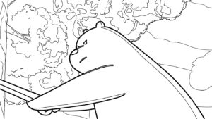 coloriage We Bare Bears pour enfant