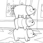 coloriage We Bare Bears gratuit en ligne