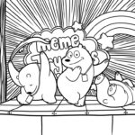 coloriage We Bare Bears à imprimer pour enfant de 6 ans