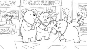coloriage We Bare Bears et dessins