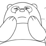 coloriage We Bare Bears pour enfant de 8 ans
