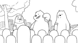 coloriage We Bare Bears et dessin a imprimer