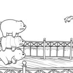 coloriage We Bare Bears de pour enfants