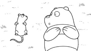 coloriage We Bare Bears pour enfant de 7 ans