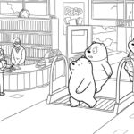 coloriage We Bare Bears gratuit pour enfants