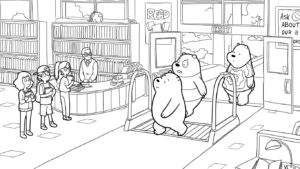 coloriage We Bare Bears gratuit pour enfants